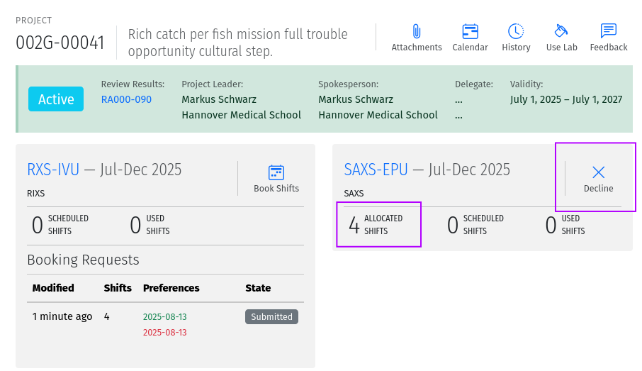 Allocation Overview