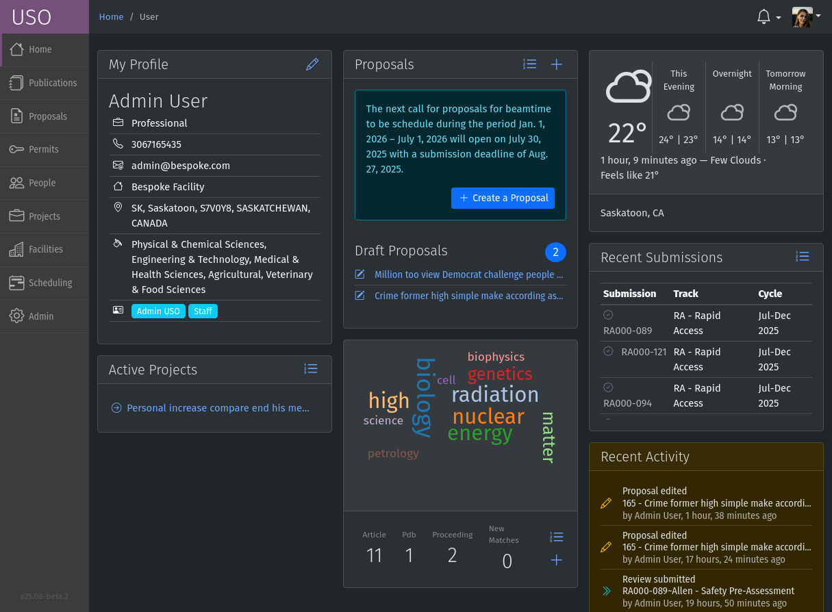 Dashboard Dark Theme