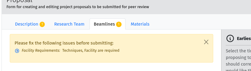 Proposal Validation